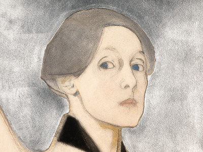 Helene Schjerfbeck, Self-portrait, a Study (detail)