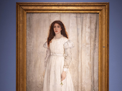 James McNeill Whistler, Symphony in White, No. 1: The White Girl, 1862.