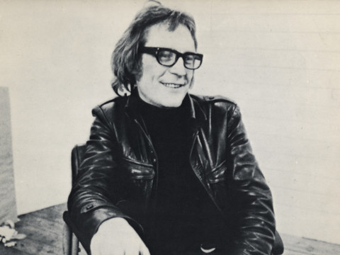 Mick Moon RA, photographed in 1972