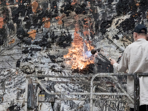 Behind the scenes at Atelier Anselm Kiefer Behind the scenes at Atelier Anselm Kiefer