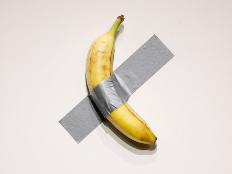 Maurizio Cattelan, Comedian
