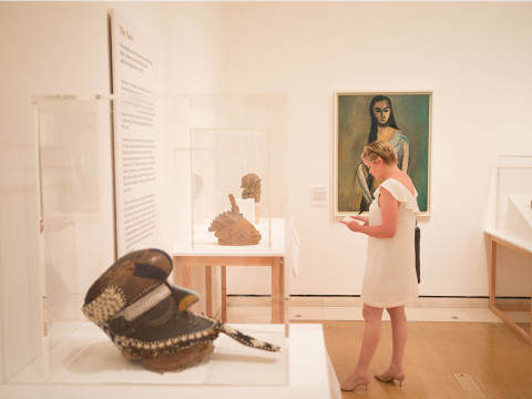 Installation view of the Matisse in the Studio exhibition at the Royal Academy of Arts, London (5 August - 12 November 2017)
