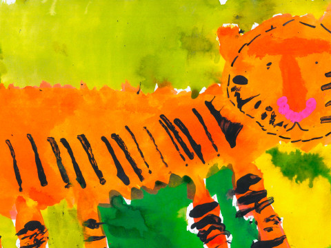 Molly, Age 4, Tiger