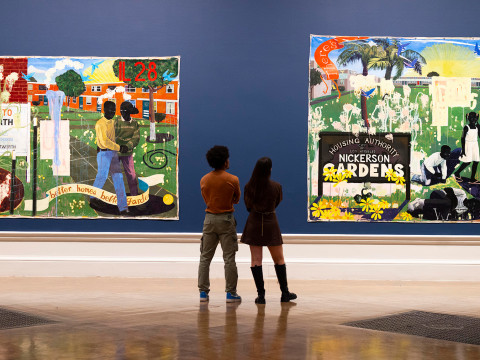 Gallery view of 'Kerry James Marshall: The Histories' Gallery view of 'Kerry James Marshall: The Histories'