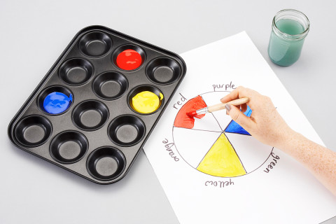 Family how-to: make a colour wheel 3 Family how-to: make a colour wheel 3