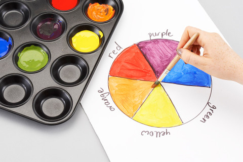 Family how-to: make a colour wheel 9 Family how-to: make a colour wheel 9