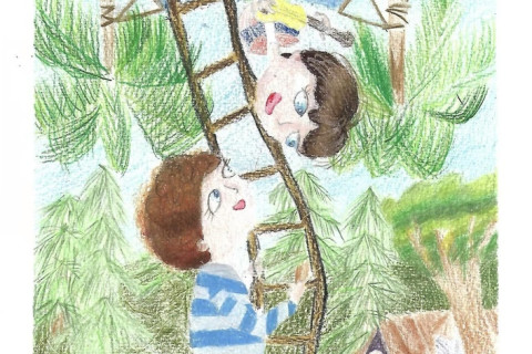 Argyll, Age 9, Upside-Down World Argyll, Age 9, Upside-Down World
