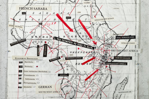 William Kentridge, Drawing for The Head & the Load (O, the trumpets we used to blow) William Kentridge, Drawing for The Head & the Load (O, the trumpets we used to blow)