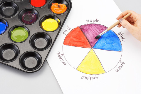 Family how-to: make a colour wheel 7 Family how-to: make a colour wheel 7