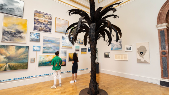 Installation view of the Summer Exhibition 2022 at the Royal Academy of Arts, London, 21 June – 21 August 2022