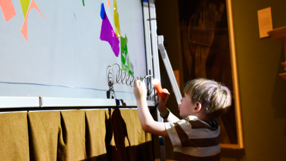 Early years studio light and dark Royal Academy of Arts