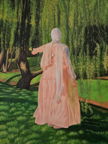 Maria, Age 18, Beneath the Willows