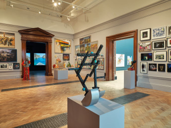 Gallery IX, curated by Eileen Cooper, at the 2017 Summer Exhibition