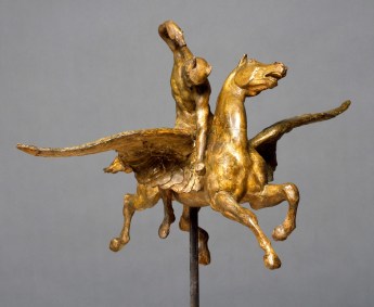Lord Leighton PRA, Sketch model of Perseus and Pegasus for the painting 'Perseus and Andromeda'