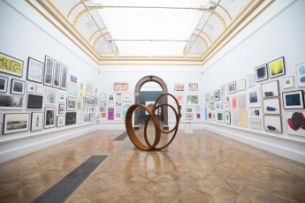 Gallery V, curated by Rebecca Salter, at the 2017 Summer Exhibition
