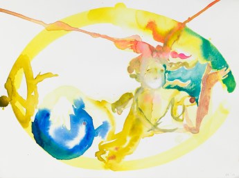 Sarah Pickstone, Preparatory drawing for the An Allegory of Painting project, a composition based on Angelica Kauffman's Invention
