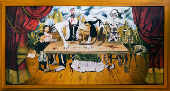 Frida Kahlo, The Wounded Table (replica)