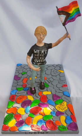 Rowen-Lilja, Age 12, We're Here, We're Queer