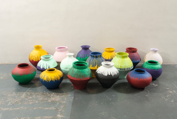 Ai Weiwei, Coloured Vases