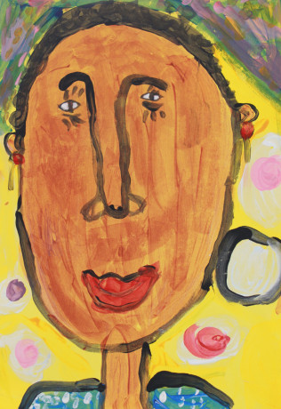 Bella, Age 6, Mummy Portrait