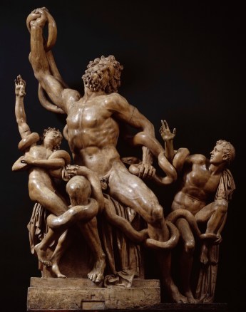 , Cast of Laocoön and his Sons (Roman version of a lost Greek original)