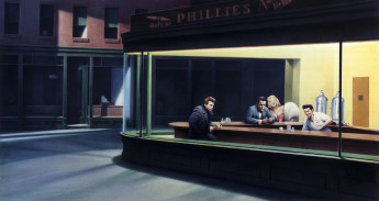 Gottfried Helnwein, Boulevard of Broken Dreams (Nighthawks)